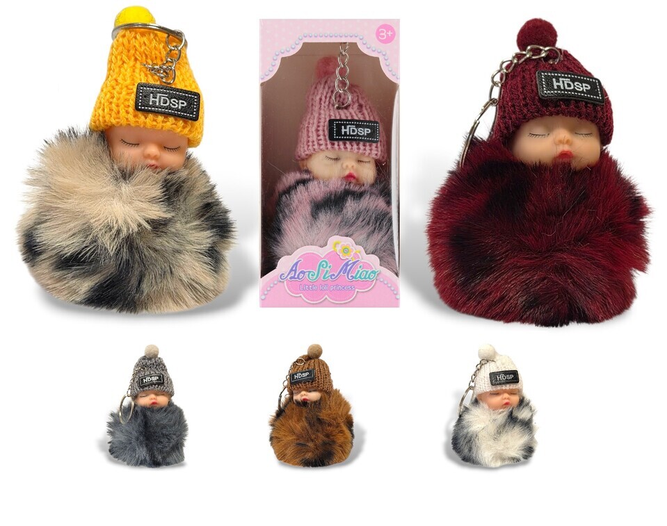 Klúčenka bábätko 13cm  - náhodná