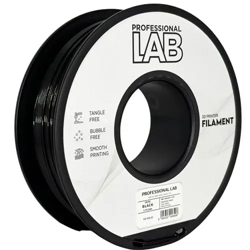 PETG filament Professional Lab 1 kg čierny
