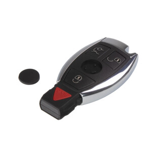 Náhradný obal kľúča - Mercedes (4-tlačidlový)