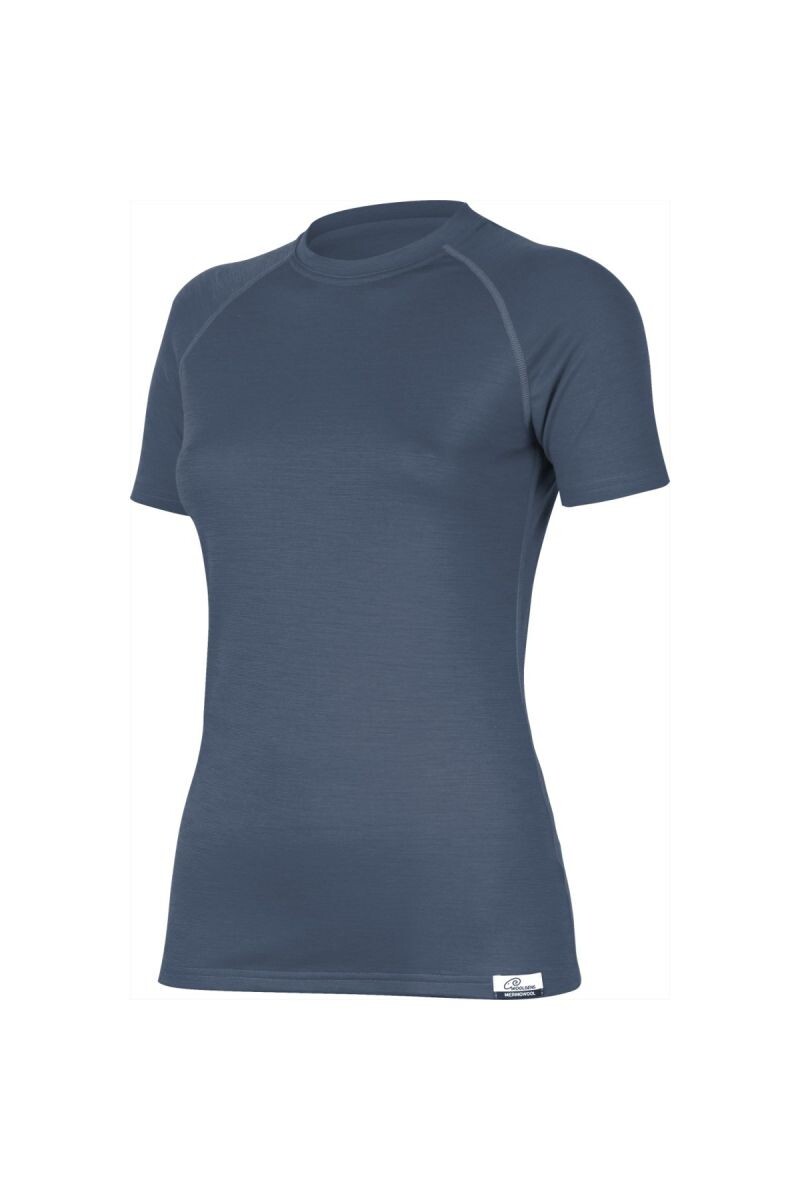 Lasting ALEA 5656 modré vlnené merino tričko Veľkosť: M 8595067874609