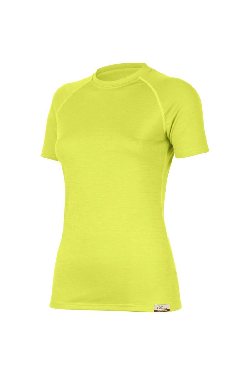 Lasting ALEA 6969 žlté vlnené merino triko Veľkosť: L 8595067874654