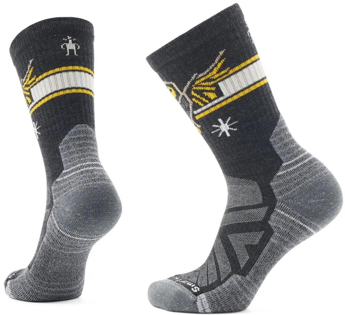 Smartwool W HIKE LIGHT CUSHION HOO WHO CREW charcoal Veľkosť: M 197065095536