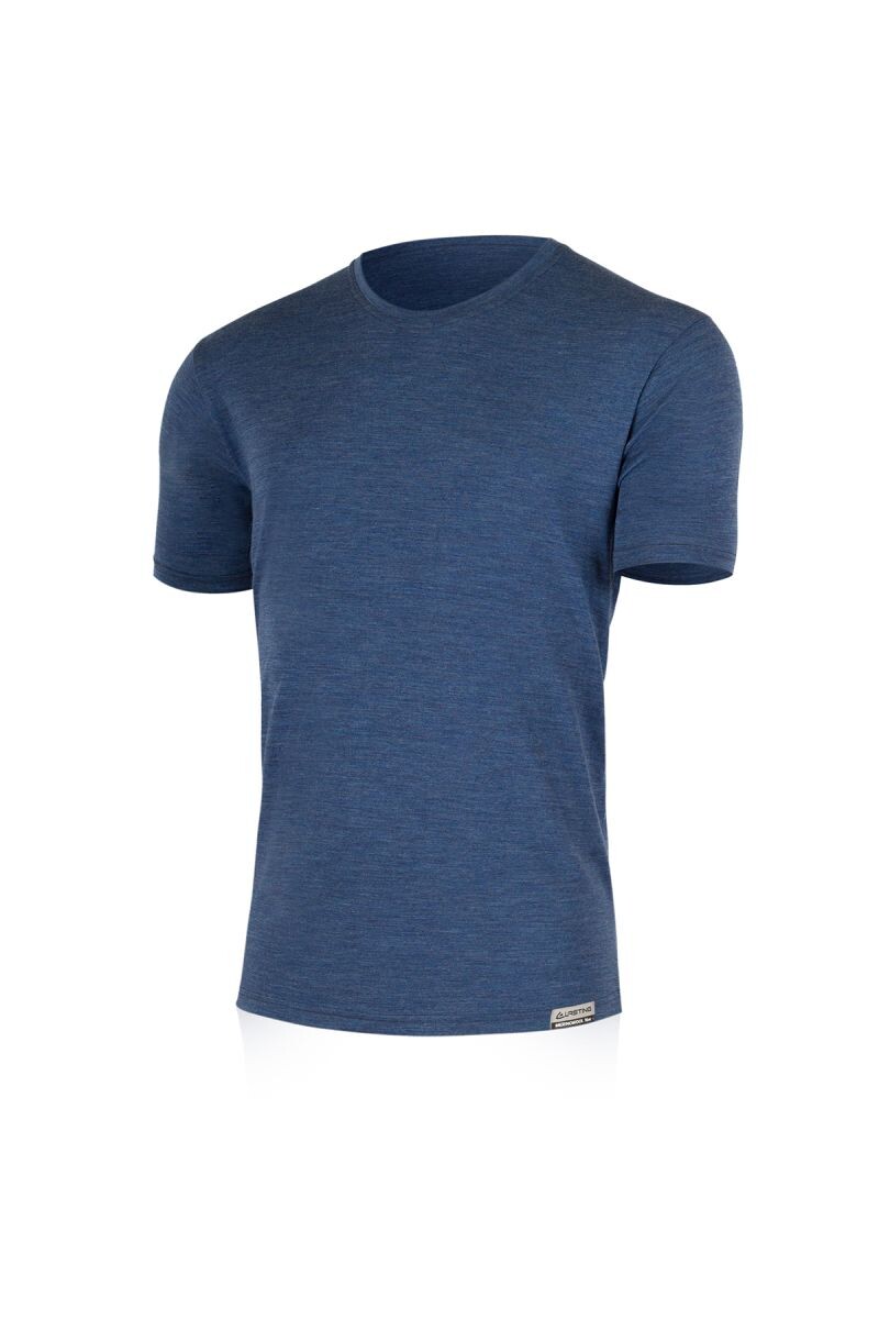 Lasting pánske merino tričko CHUAN 5160 modré Veľkosť: M 8995067847571