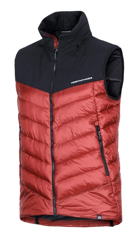 Northfinder JEDRICK brickblack pánska vesta VE-3500OR-691 Veľkosť: M 8584153641416