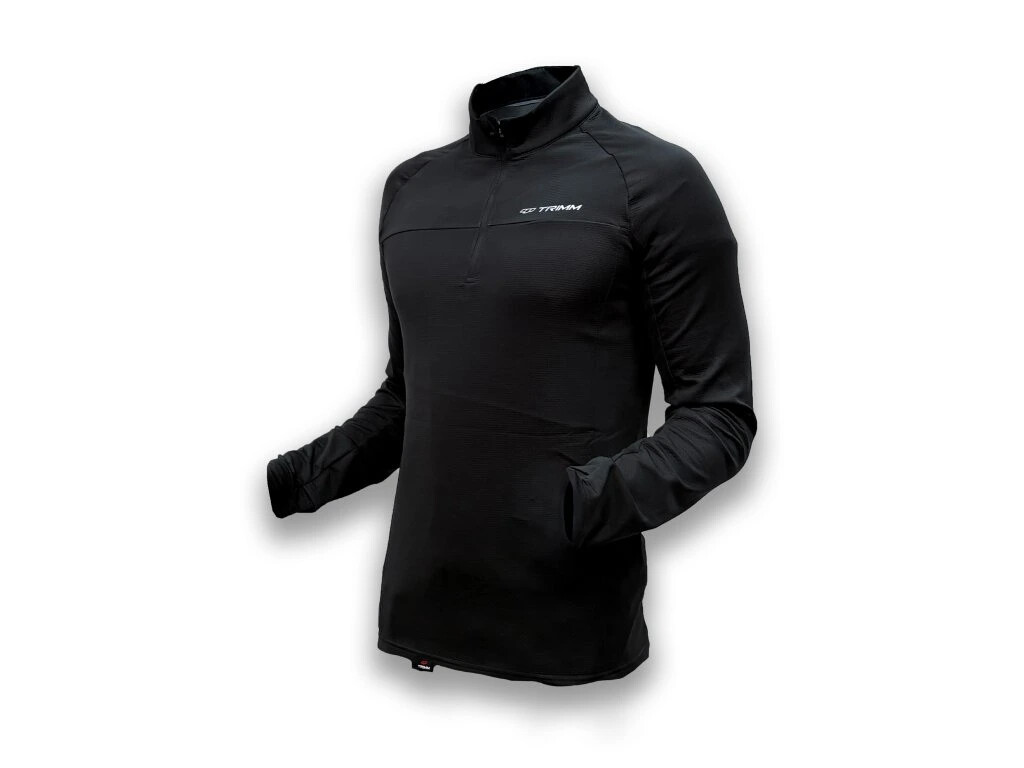 Trimm mikina CUBE grafit black Veľkosť: S