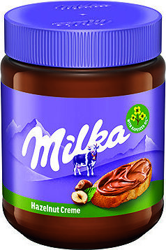 Milka lieskovooriešková nátierka 600 g