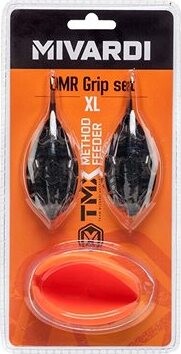 Mivardi sada kŕmidiel Method Feeder set QMR Grip XL (50 g + 60 g + mould)