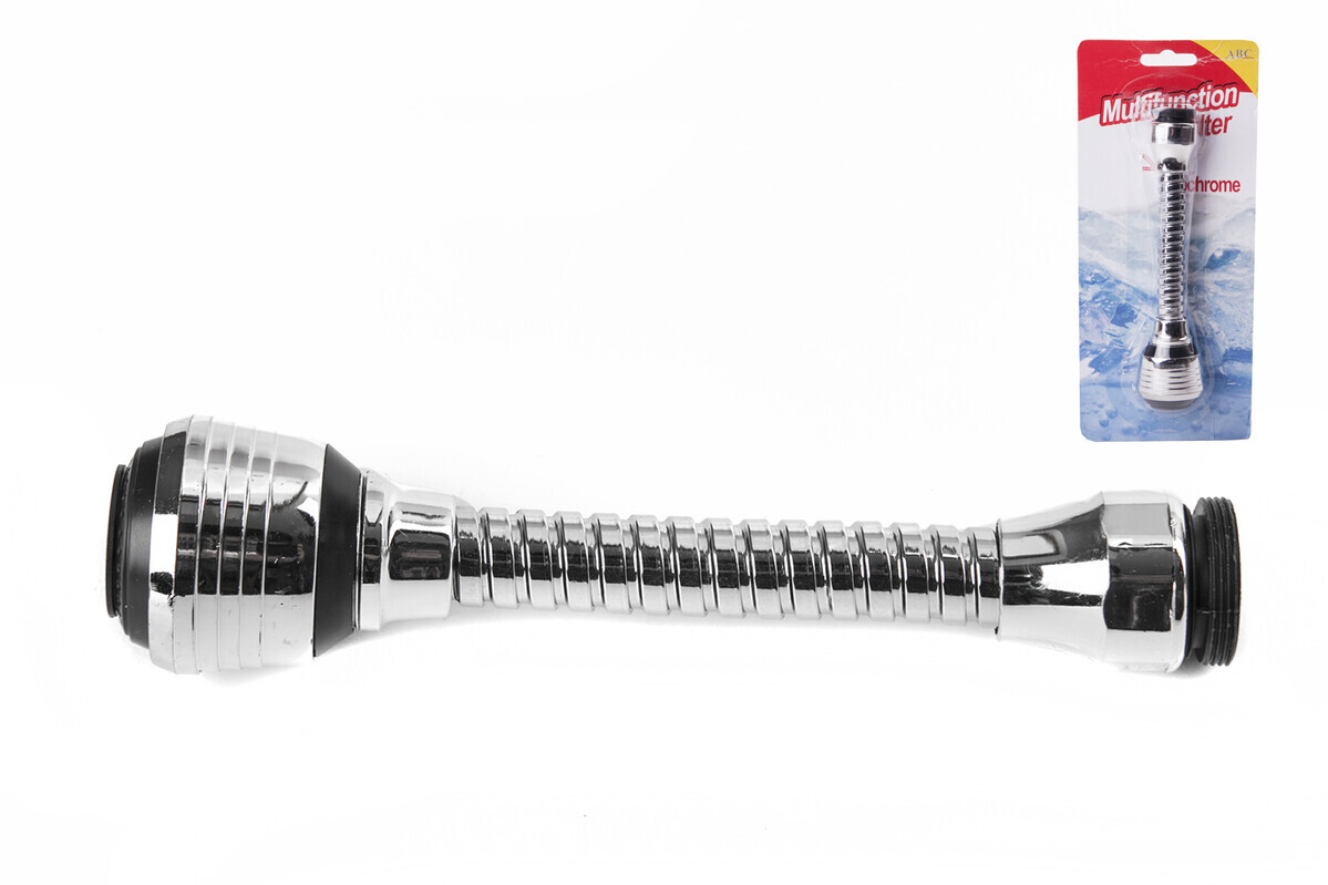 MAKRO - Šetrič vody s filtrom 15cm, pochrómovaný