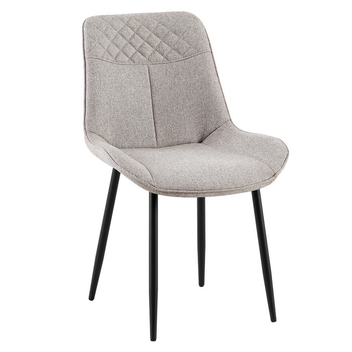 KONDELA Alia jedálenská stolička béžová / čierna