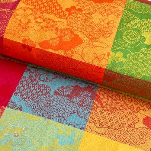 Dekoračná látka FRENCH TABLE CLOTH JACQUARD Niwa allover summer