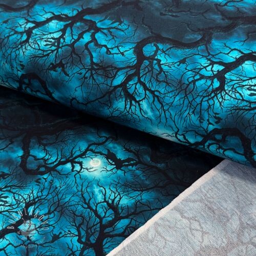 Teplákovina Holy night design B digital print