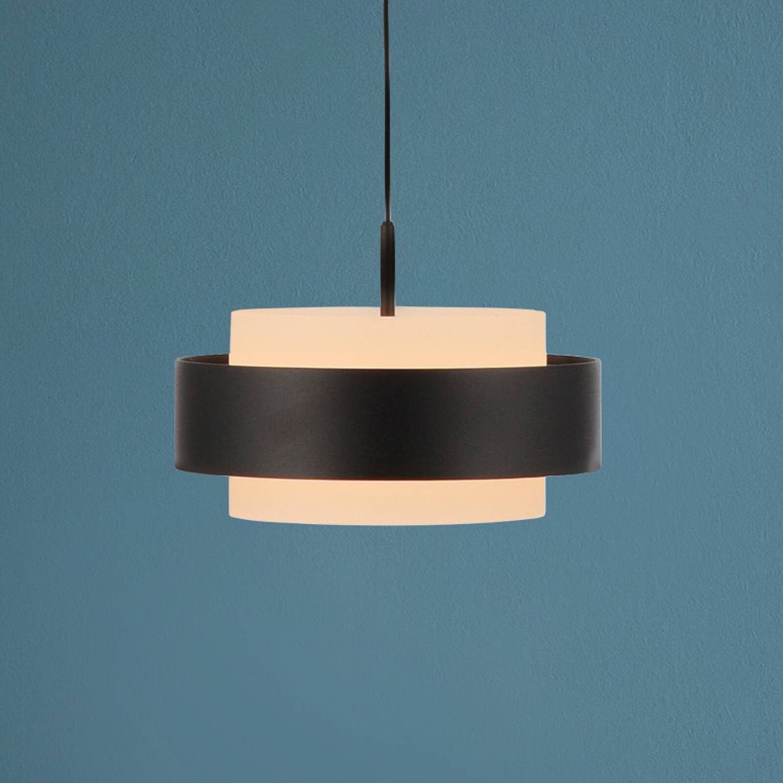 Schöner Wohnen LED závesné svietidlo Elmo, čierna, 1-pl., 3000 K