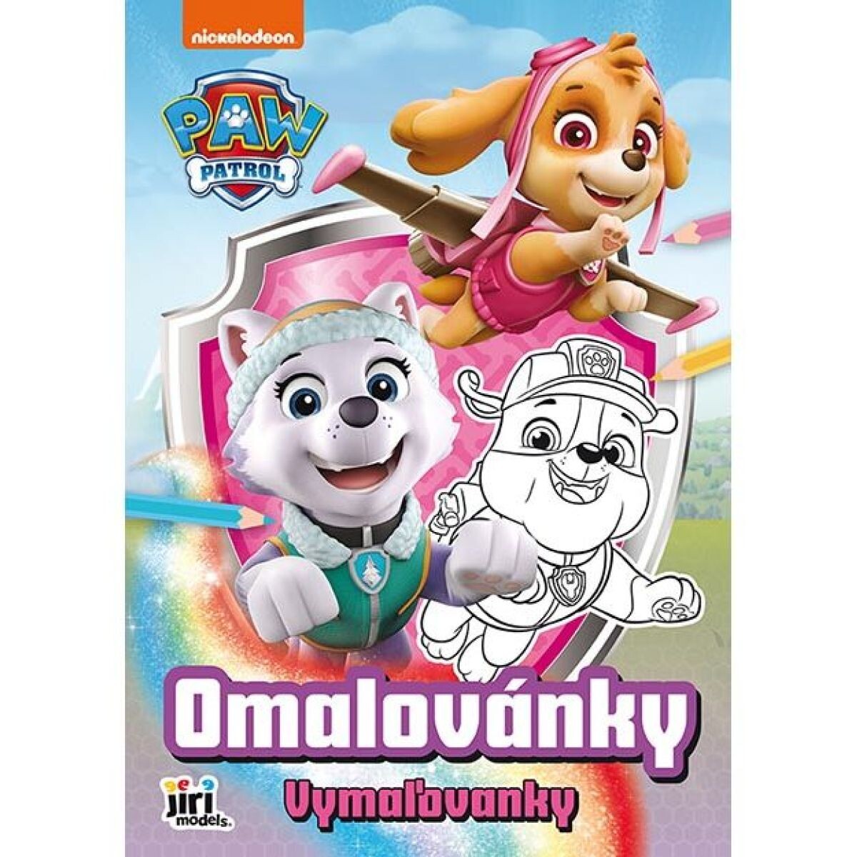 Jiří Models Omaľovánky A4 Tlapková patrola II