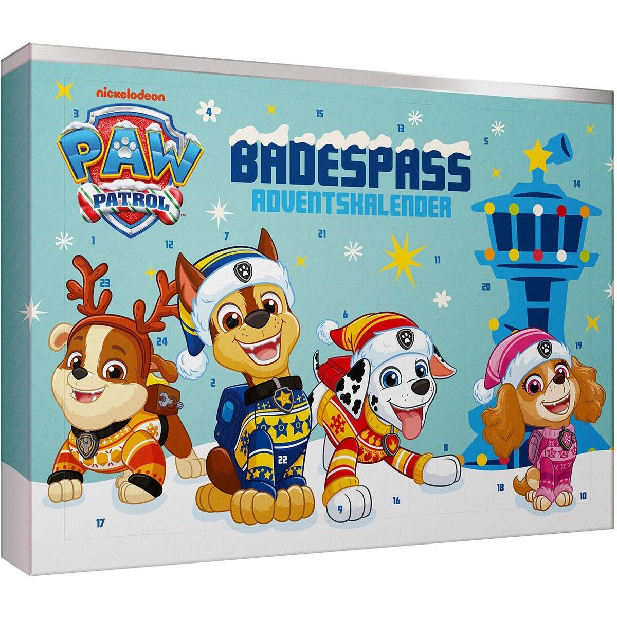 KTN Adventný kalendár plný kúpeľovej zábavy Tlapková patrola