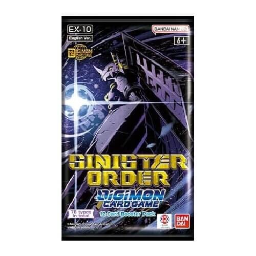 Bandai Digimon TCG - Sinister Order (EX-10) Booster