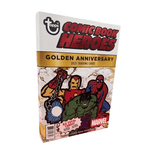 Topps 2025 Topps Marvel Comic Book Heroes 1975 Golden Anniversary - Hobby Box