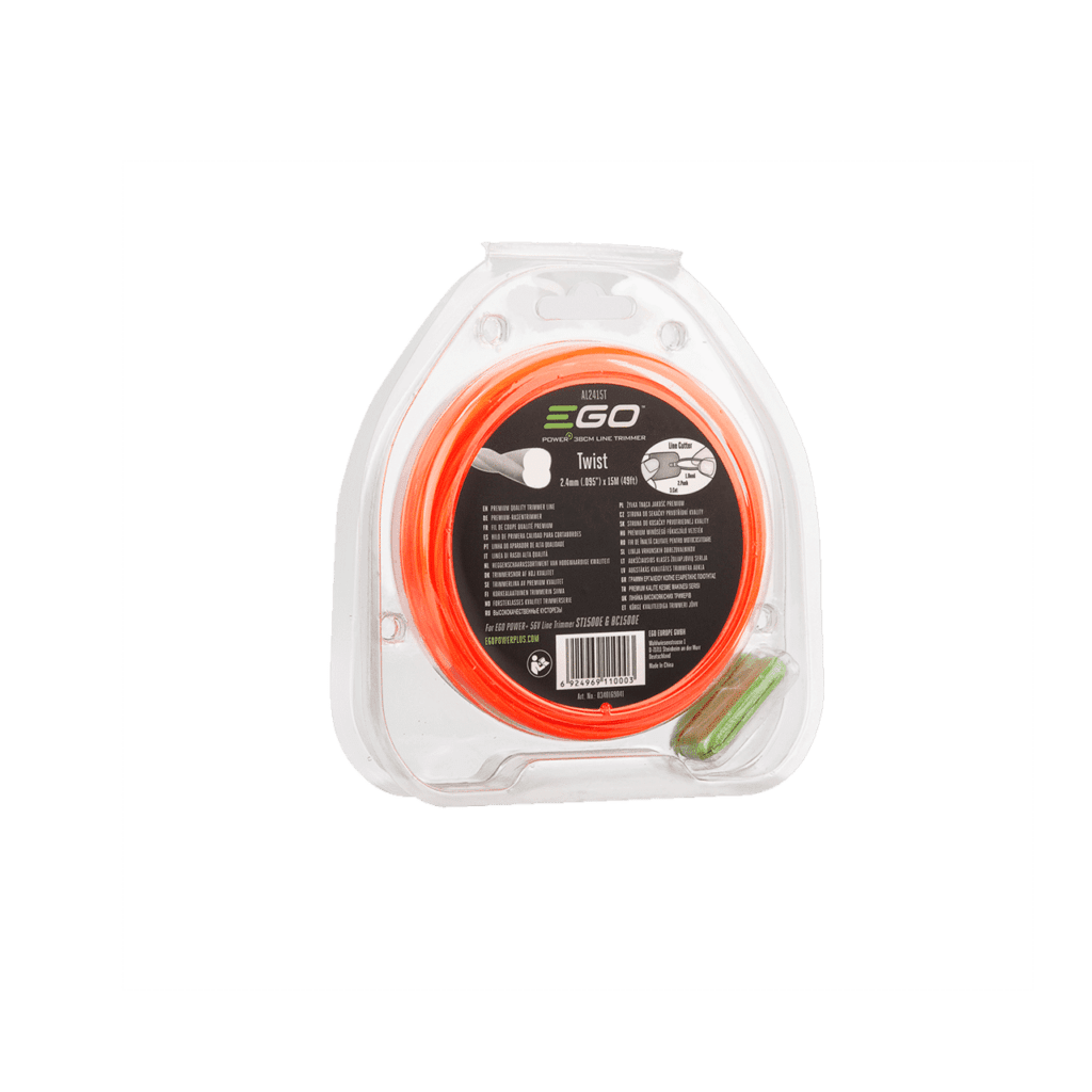 2.4 mm špirálová struna pre vyžínače, dĺžka 15 m EGO Power+