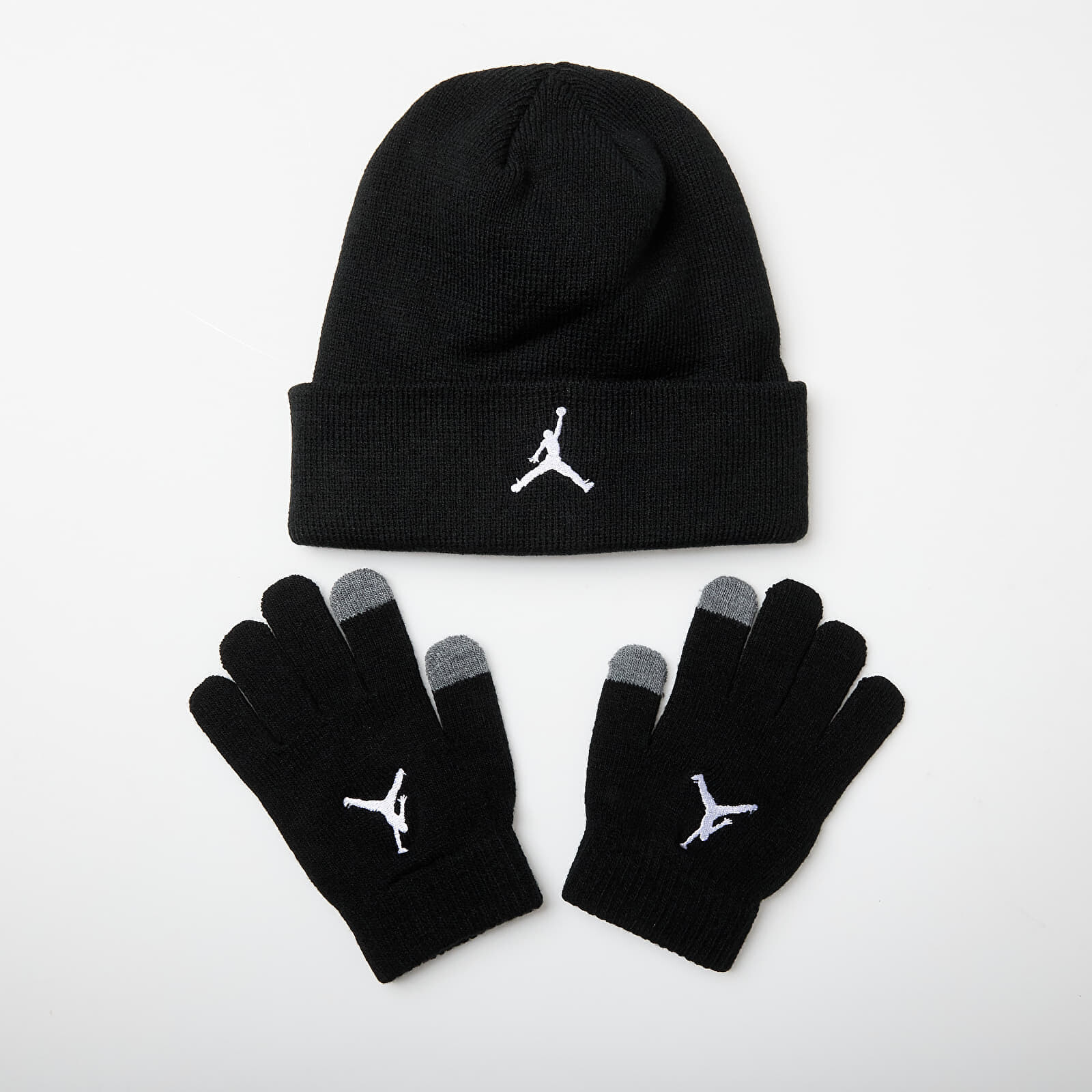 Jordan Essentials Beanie Set Black Universal