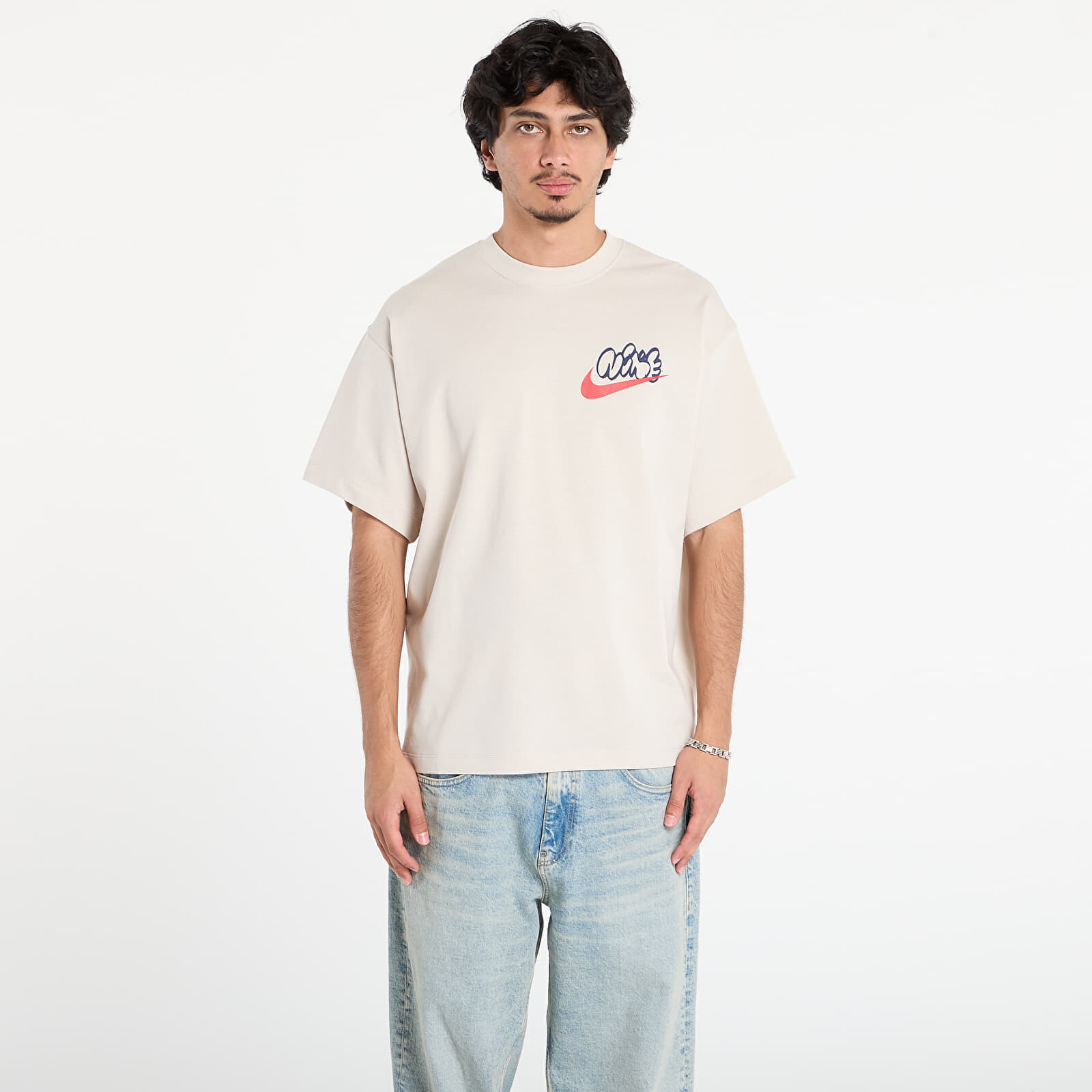 Tričko Nike Solo Swoosh Men's T-Shirt Lt Orewood Brn XXL