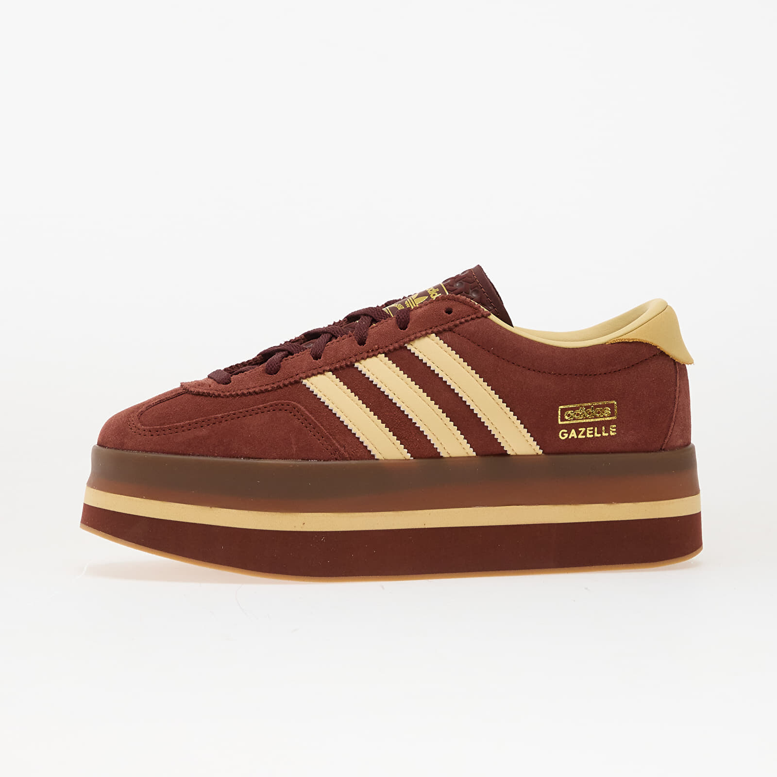 Tenisky adidas Gazelle Stack W Fox Brown/ Orange Tint/ Gum EUR 40