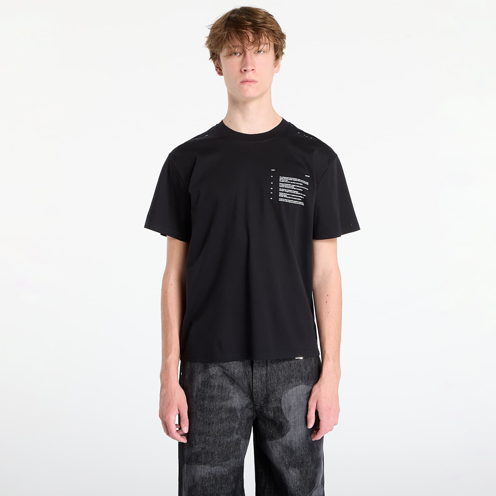 Tričko HELIOT EMIL Photon T-Shirt Black M