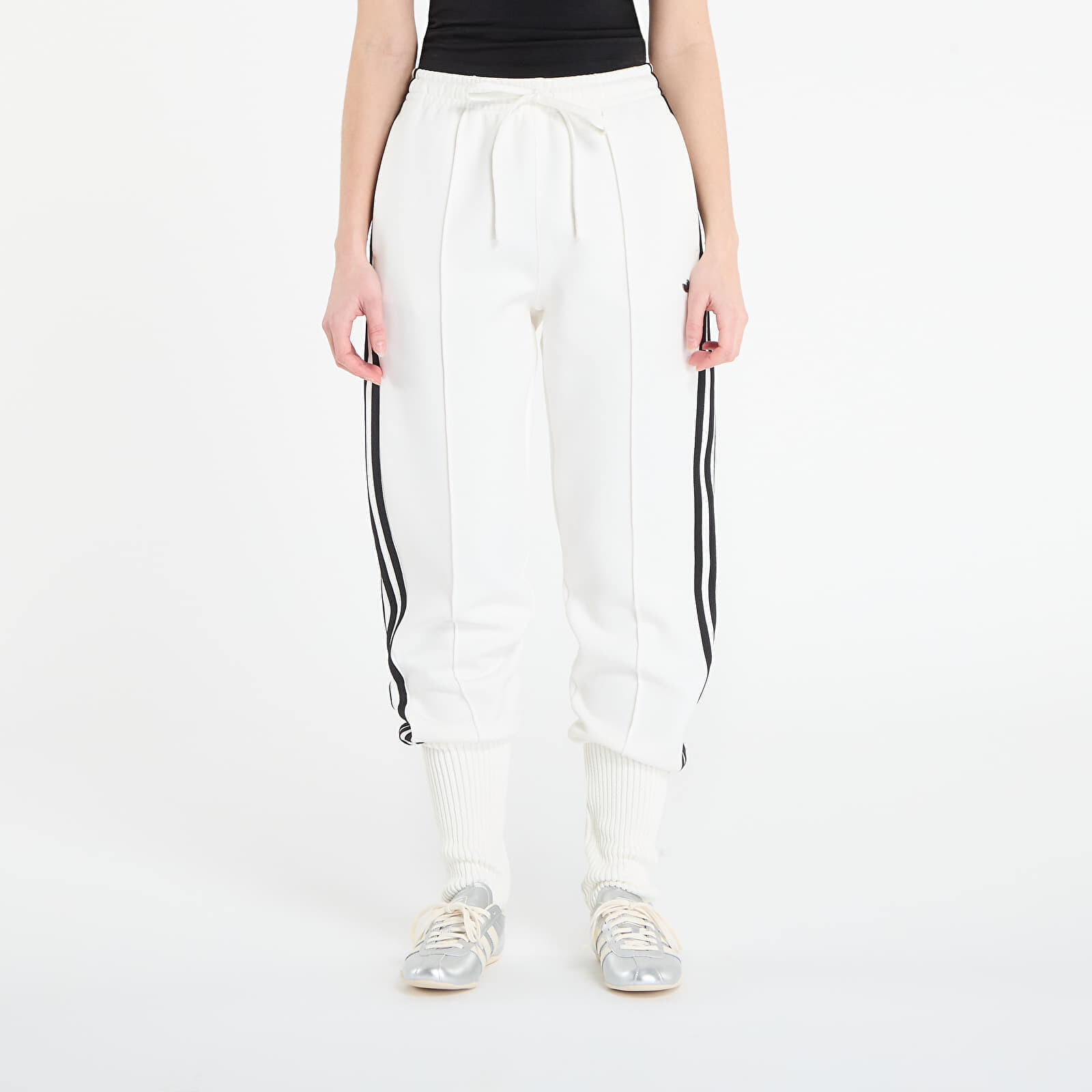Kalhoty adidas Firebird Trackpant Off White XS
