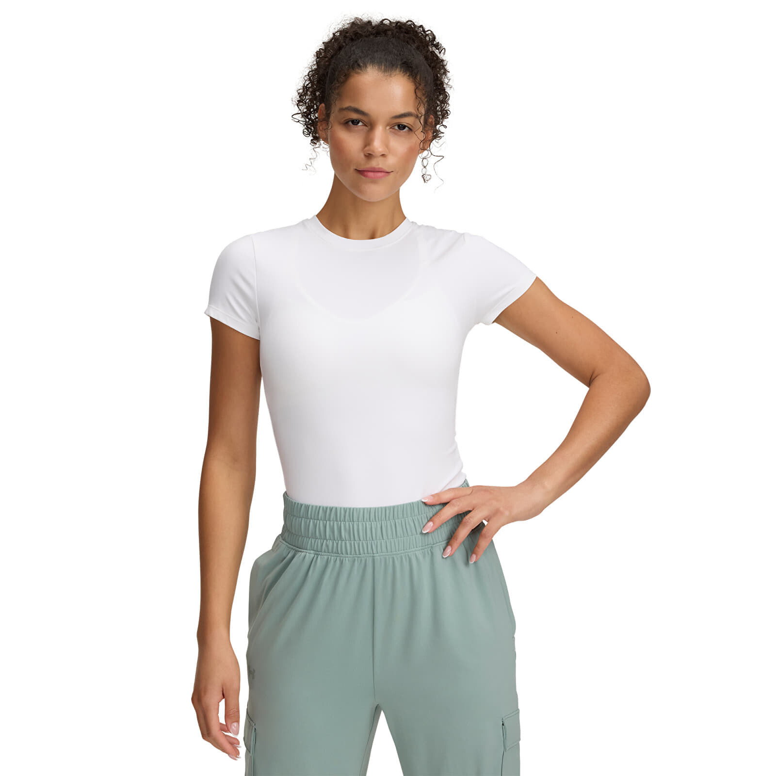 Tričko Under Armour Meridian Core SS T-Shirt White M