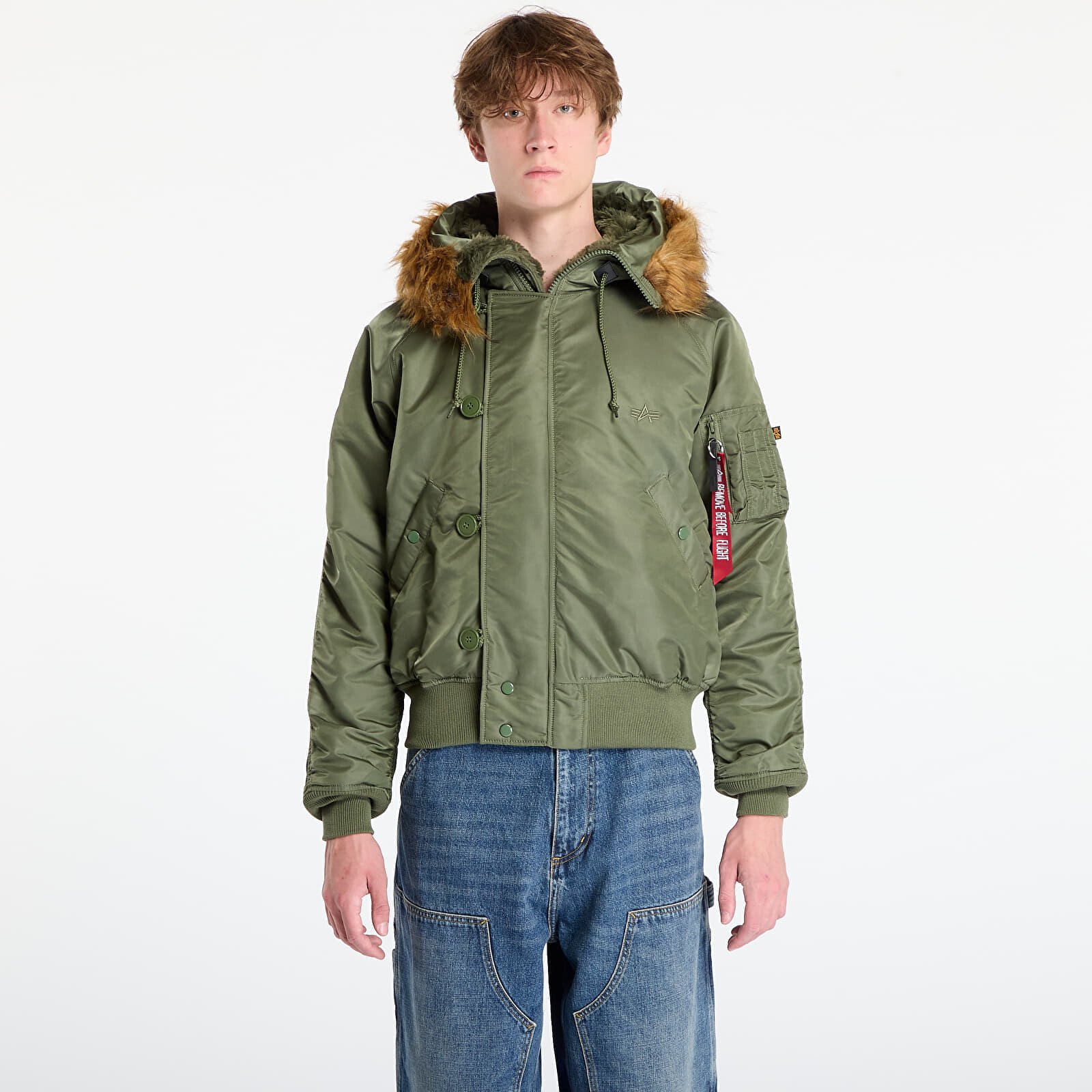 Bunda Alpha Industries N-2B Heritage Sage-Green L