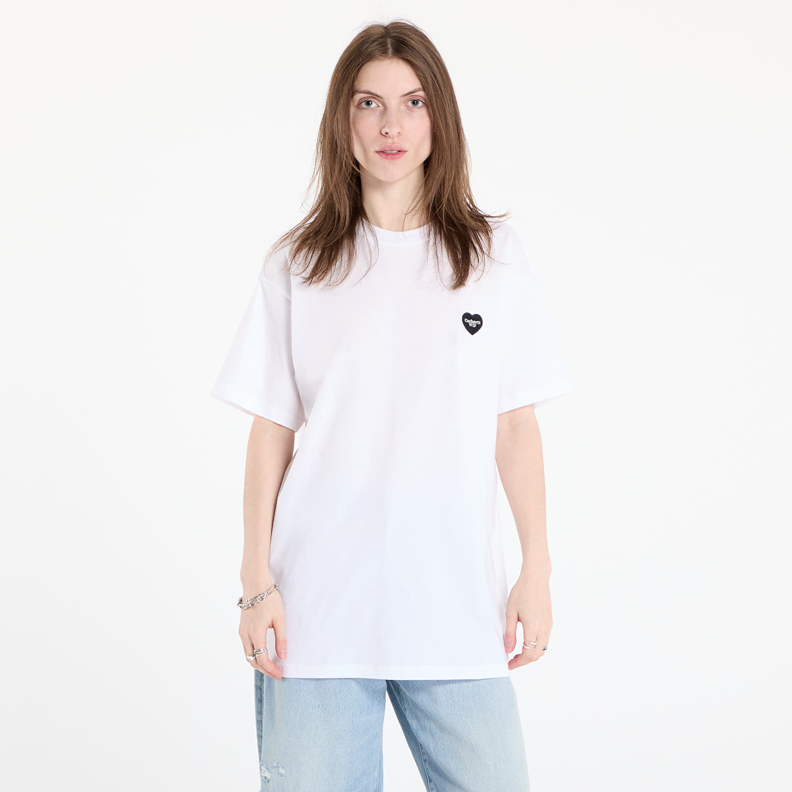 Tričko Carhartt WIP S/S Heart II Hartt T-Shirt UNISEX White S