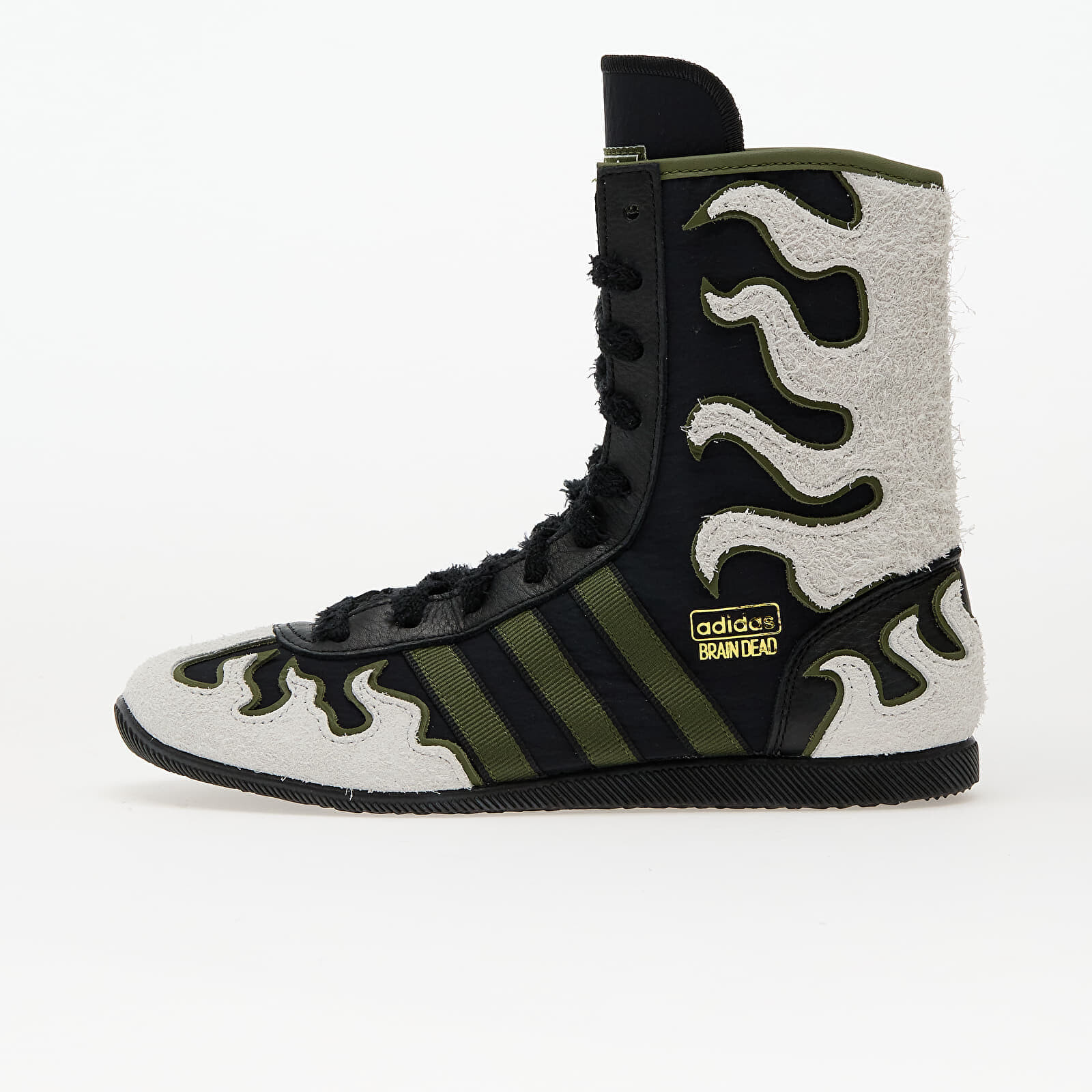 Tenisky adidas Japan Hi Brain Dead Core Black/ Crystal White/ Gold Metallic EUR 38