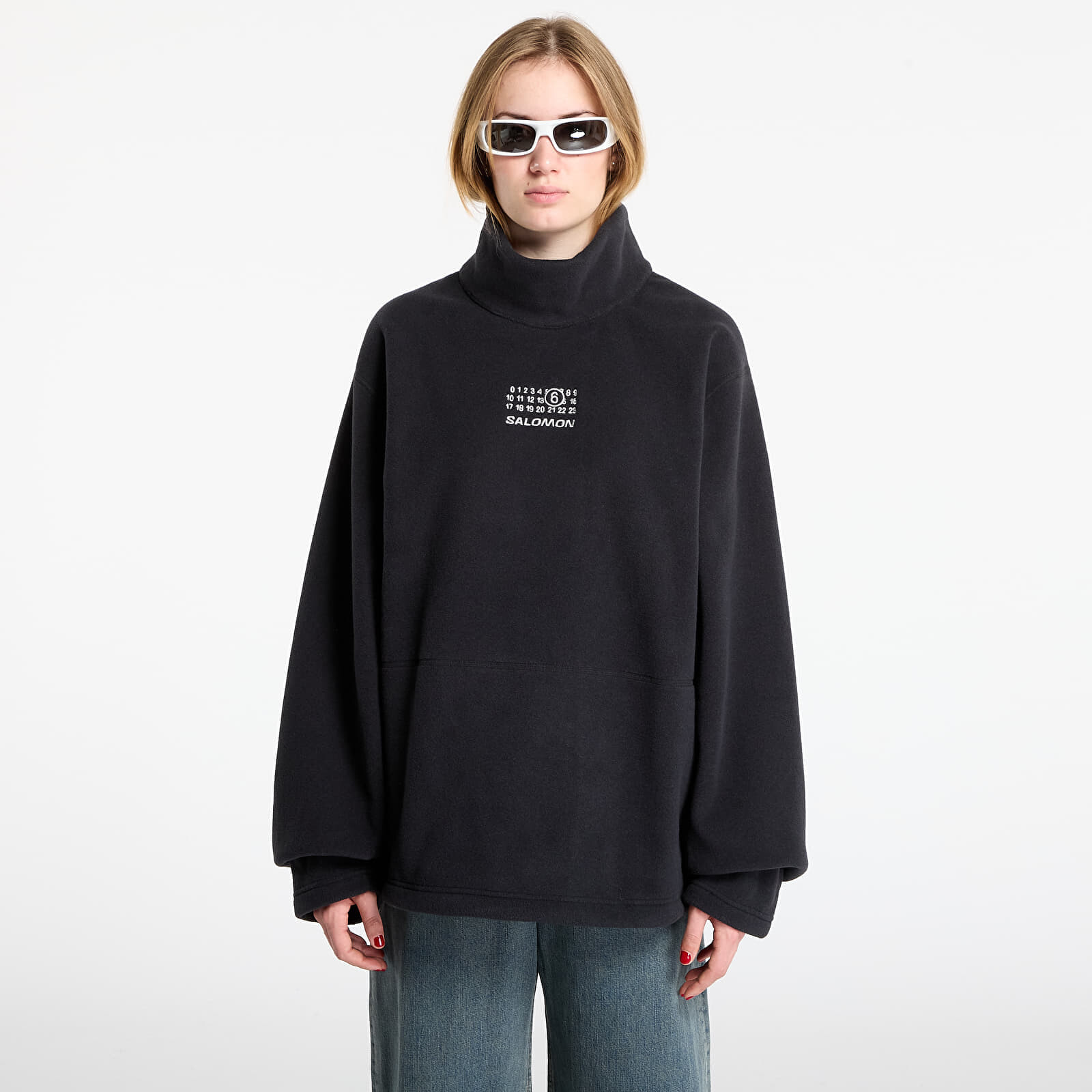 Mikina MM6 Rtw Avp Long-Sleeved Top Washed Black L