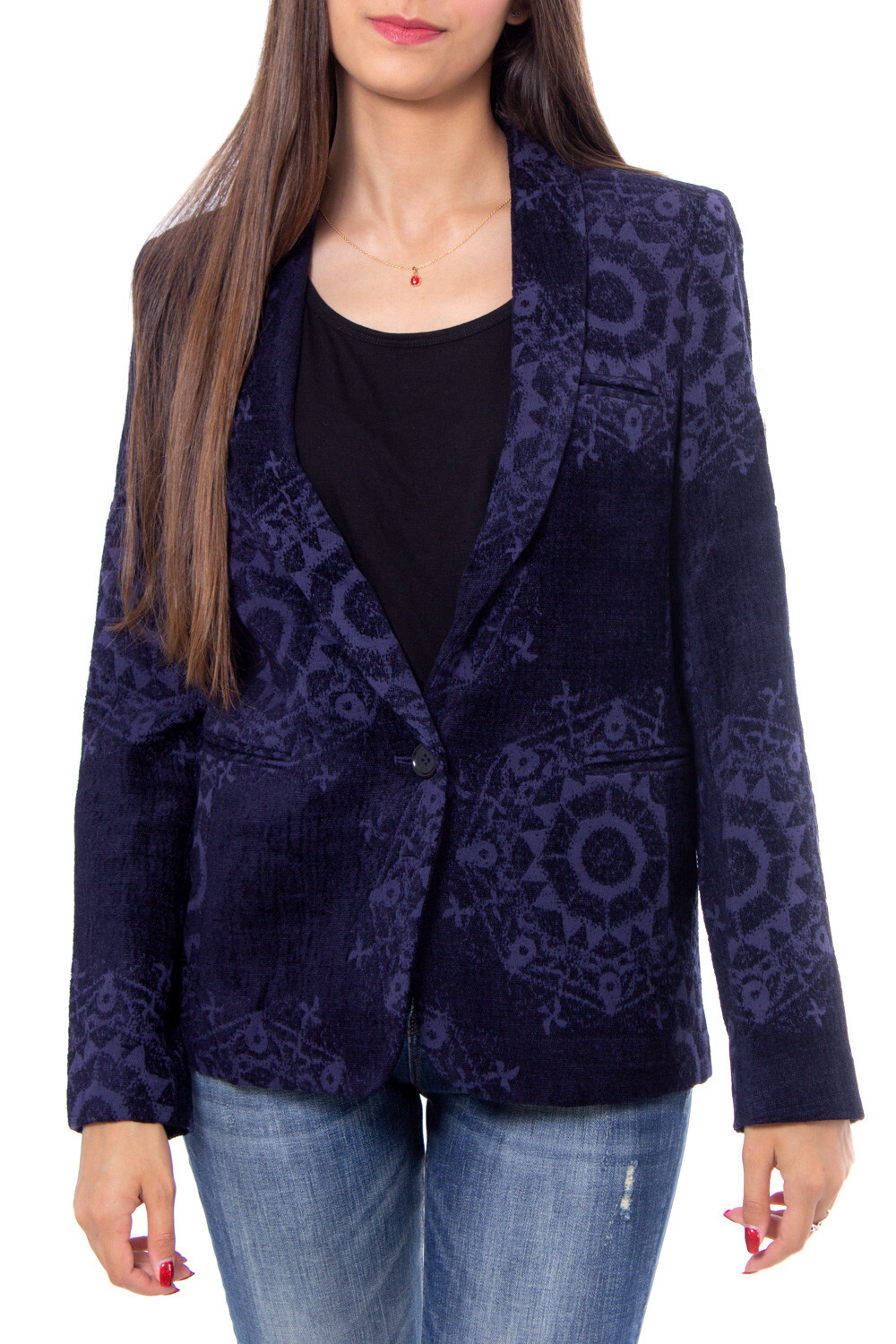 Desigual dámske sako s potlačou