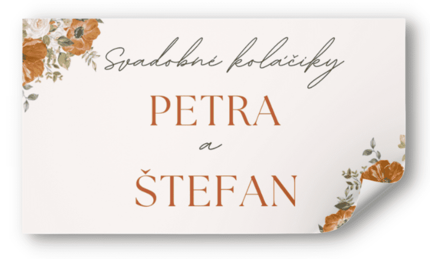 Personal Nálepka na výslužku - Autumn time Zvoľte množstvo: od 20 do 40 ks