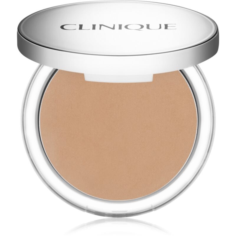 Clinique Stay-Matte Sheer Pressed Powder zmatňujúci púder pre mastnú pleť odtieň 04 Stay Honey 7.6 g
