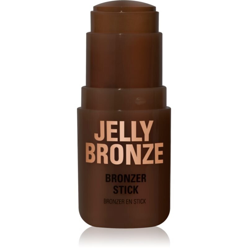 Makeup Revolution Jelly Bronzer bronzer v tyčinke odtieň Dark Cocoa 8 g