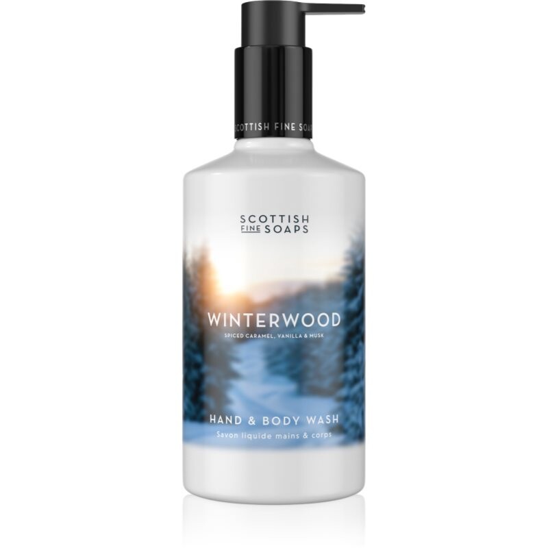 Scottish Fine Soaps Winterwood tekuté mydlo na ruky a telo 300 ml