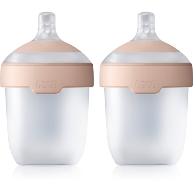 LOVI Mammafeel Bottle 150ml dojčenská fľaša 0 m+ 2x150 ml