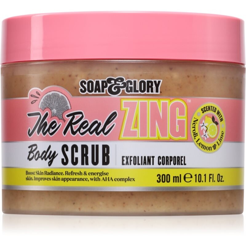 Soap & Glory The Real Zing telový peeling 300 g