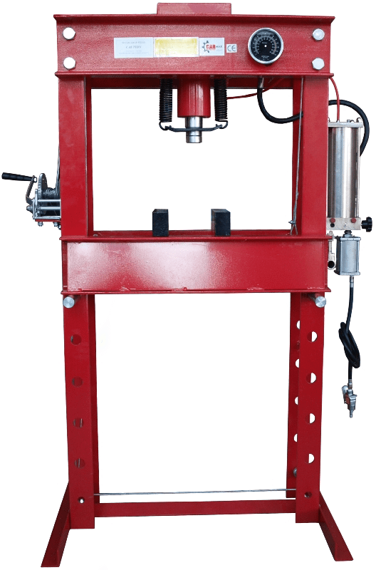 Carmax Hydraulický lis 50T - hydraulicko-pneumatická pumpa MT01503