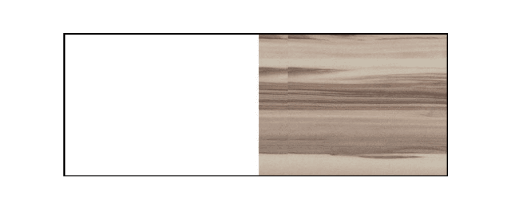 Meblar  Zrkadlo MORENA Farba: Biela / orech baltimore