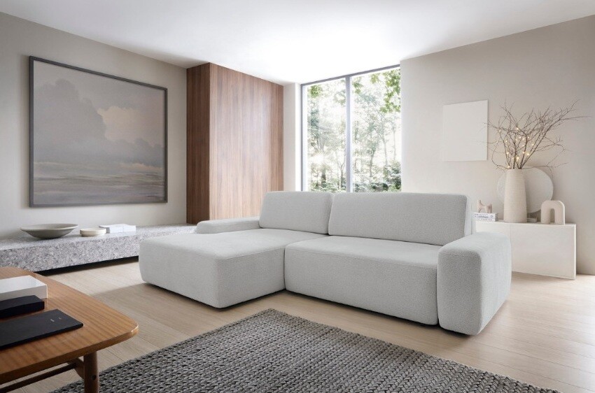 ArtPS Sedacia súprava BOULI M | ľavá Farba: Raven 06