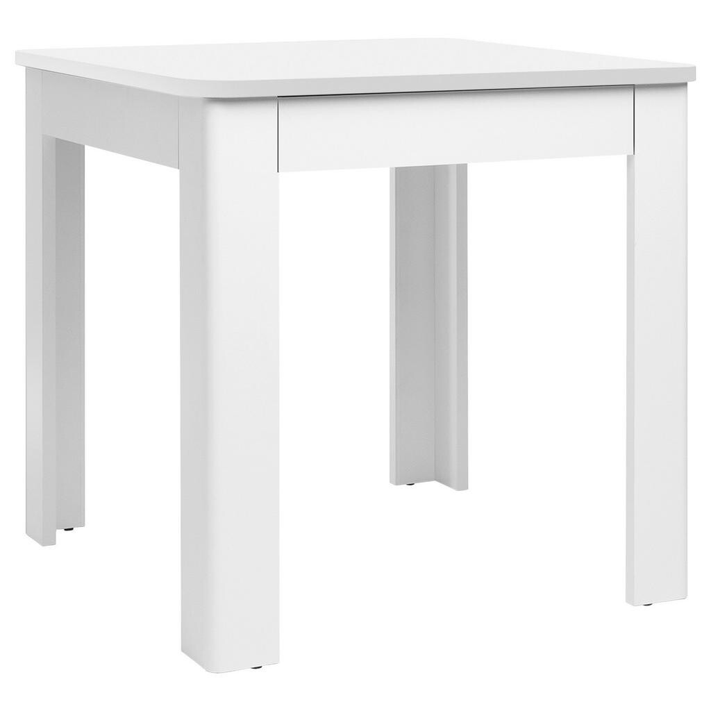 MID.YOU JEDÁLENSKÝ STÔL, biela, 80/80/77 cm