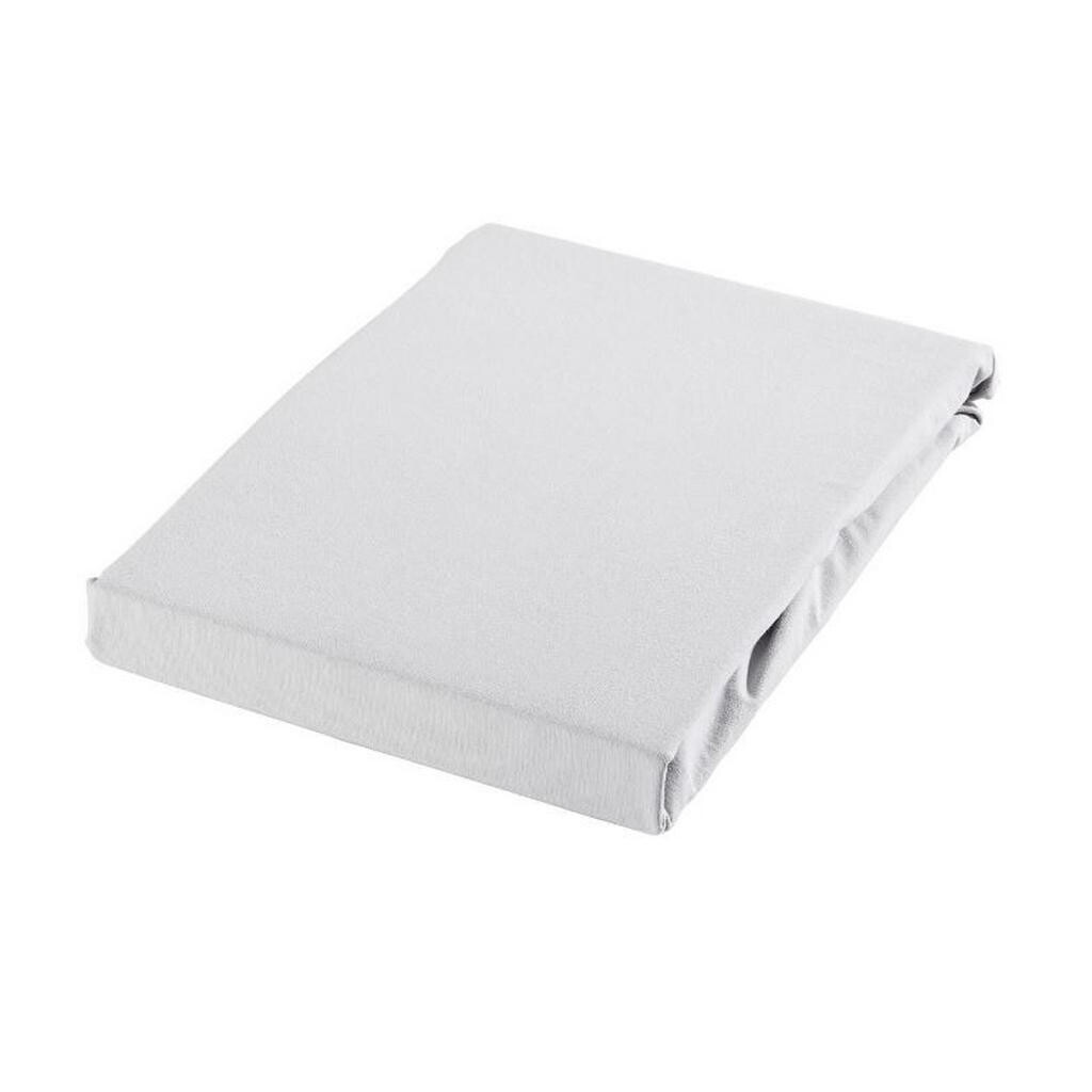 Novel NAPÍNACIA PLACHTA, džersej, strieborná, 140-160/200-220 cm