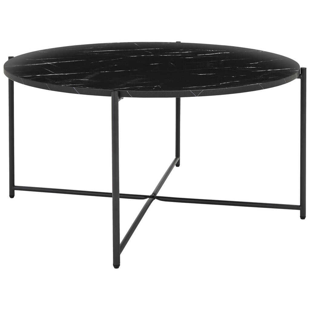 MID.YOU KONFERENČNÝ STOLÍK, antracitová, kov, kompozitné drevo, 83/83/40 cm