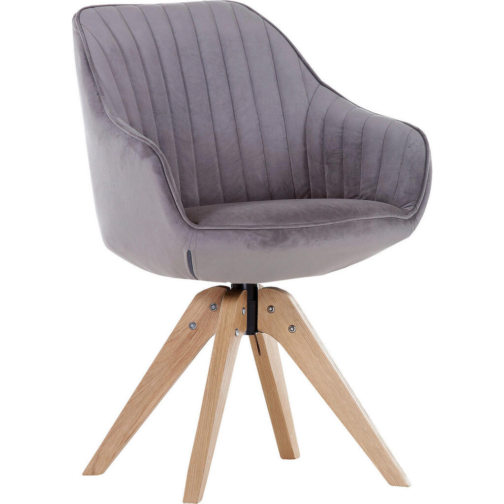 Hom`in STOLIČKA S PODRÚČKAMI, velúr, bahenná hnedá