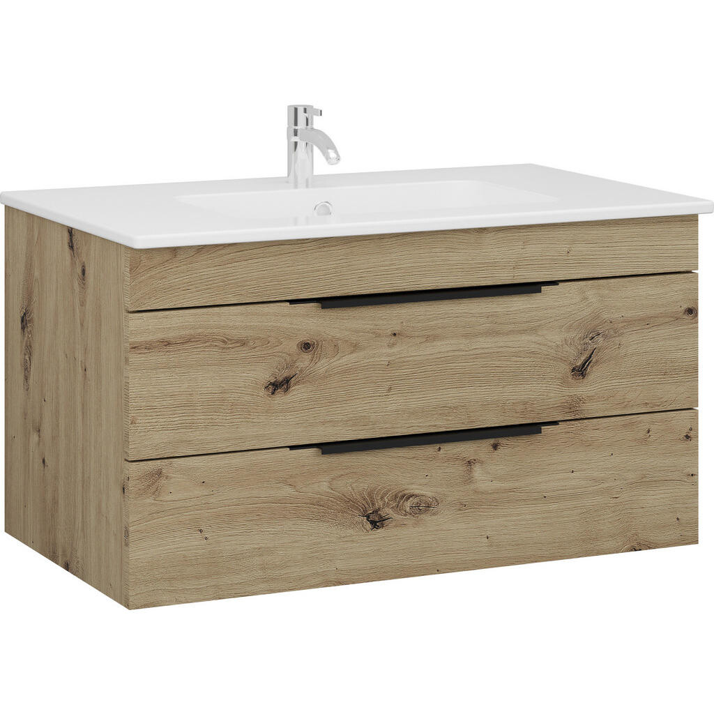 Stylife SKRINKA S UMÝVADLOM, dub artisan, dub artisan, 80 cm