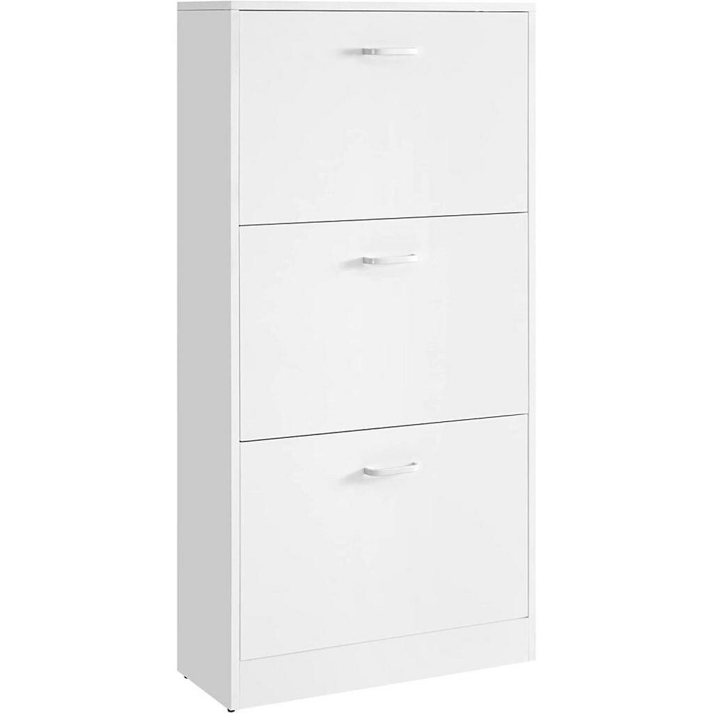 Boxxx REGÁL NA TOPÁNKY, biela, 60/120/24 cm