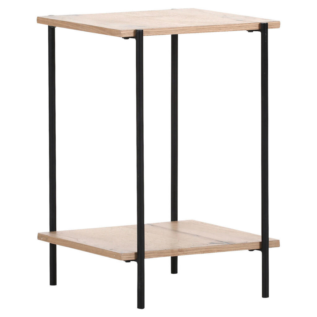 Landscape PRÍRUČNÝ STOLÍK, dub, čierna, farba duba