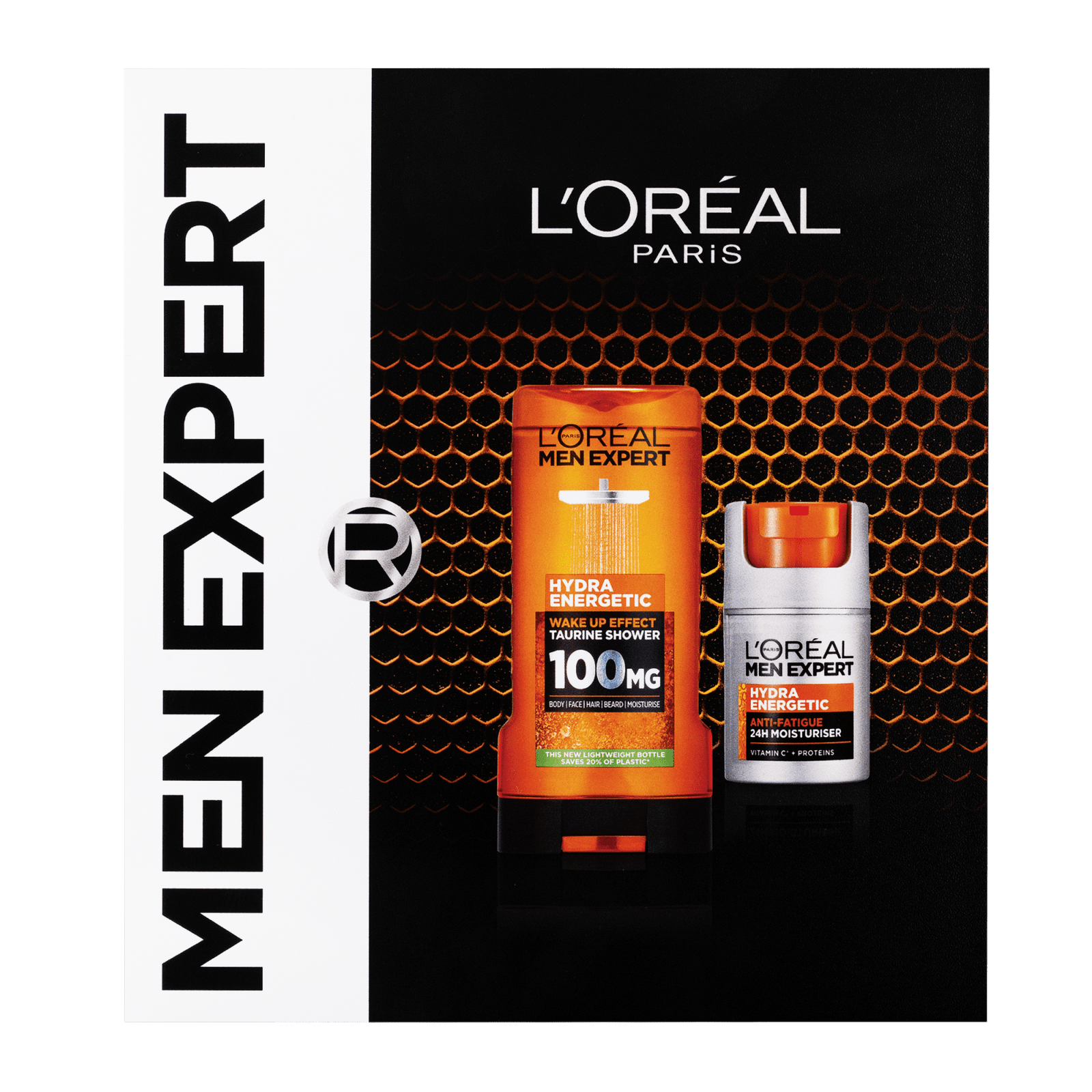 L'ORÉAL PARIS Men Expert Hydra Energetic set Vánoční balíček 2025 2 ks