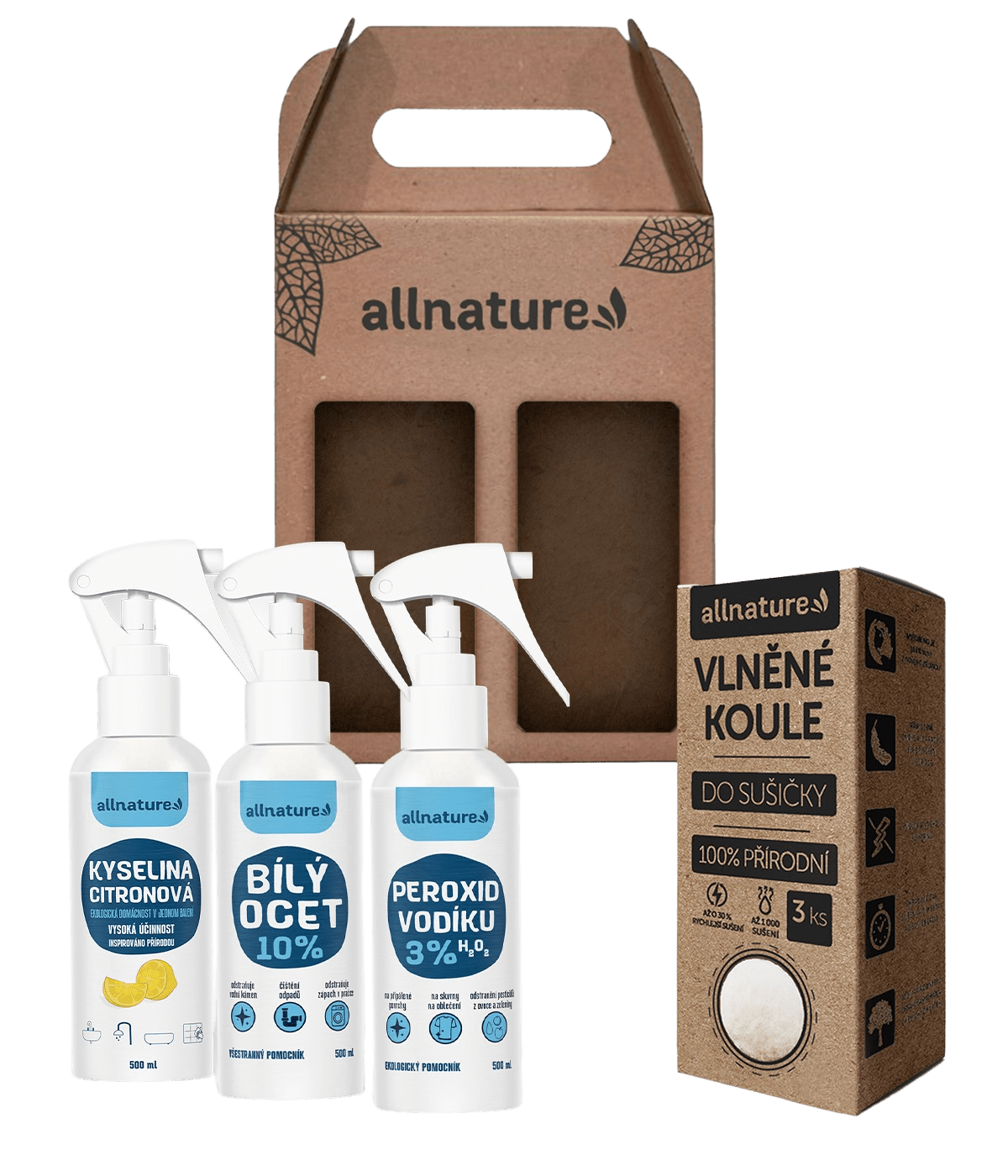 ALLNATURE malá upratovacia sada